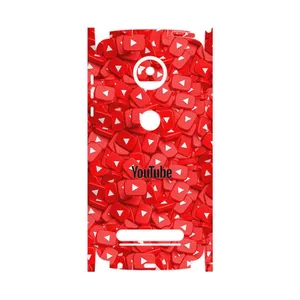 MAHOOT Youtube-FullSkin Cover Sticker for Motorola Moto Z2 Play