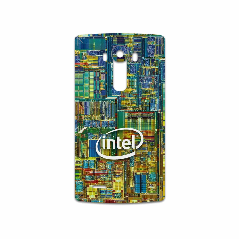 برچسب پوششی ماهوت مدل Intel Brand مناسب برای گوشی موبایل ال جی G4