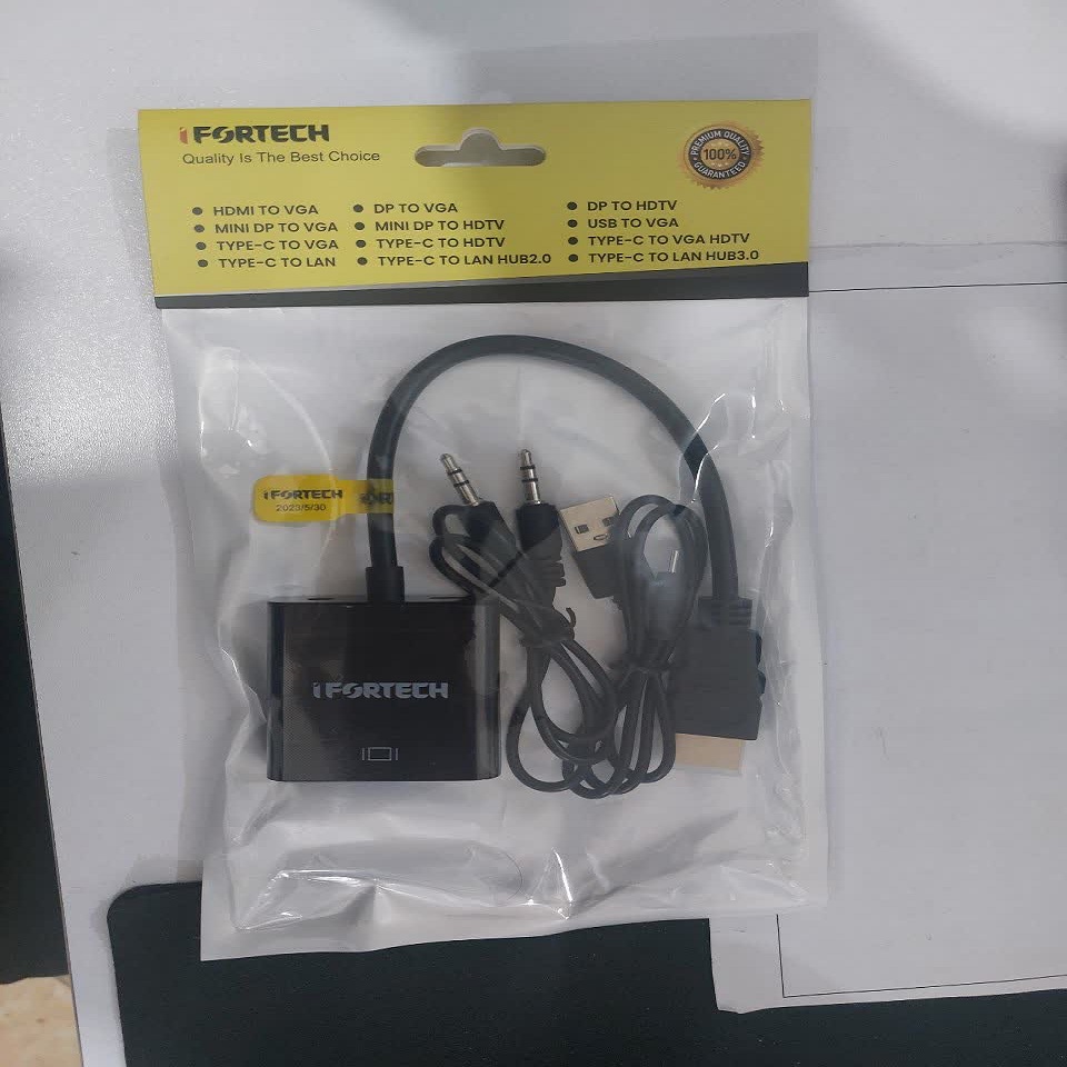 تبدیل HDMI به VGA ای فورتک مدل 1200