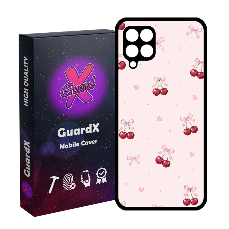 کاور گارد ایکس طرح گیلاس مدل 11056 مناسب برای گوشی موبایل سامسونگ Galaxy A12/M12/F12