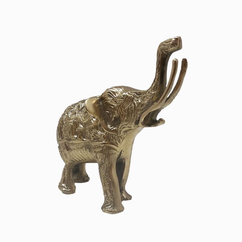 مجسمه برنجی مدل فیل نر