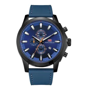 ساعت مچی عقربه‌ای مردانه مینی فوکوس مدل 0082BLU