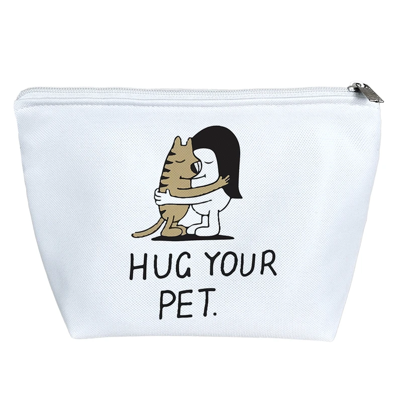 کیف لوازم آرایش دخترانه خندالو مدل Hug Your Pet کد 6926