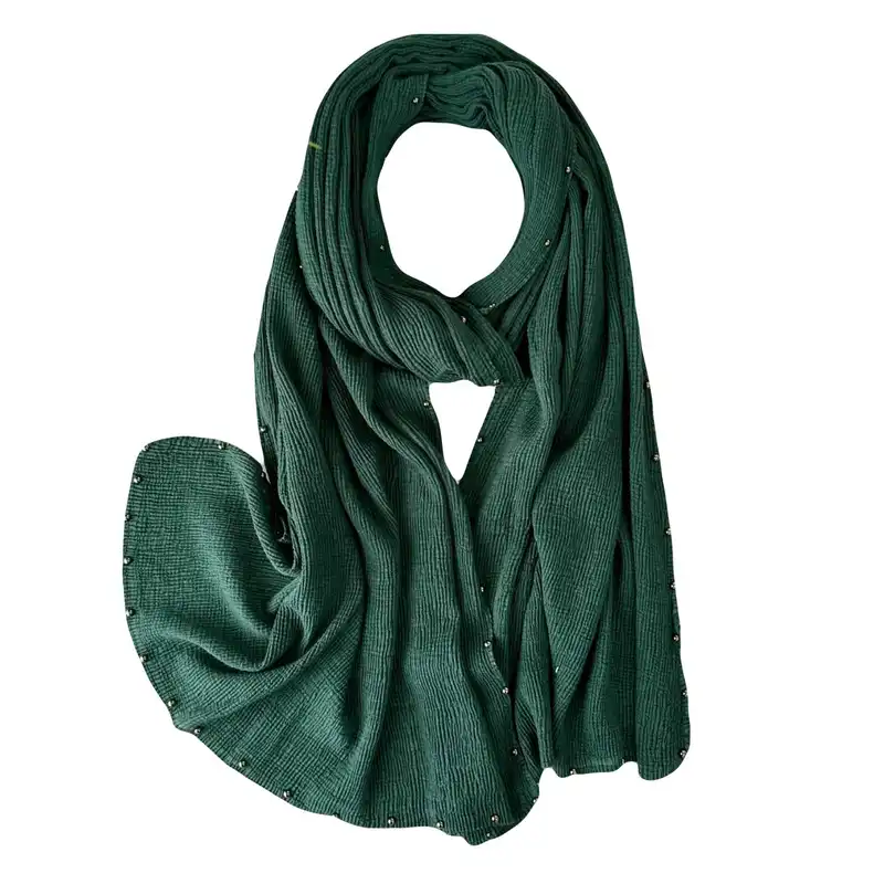 شال زنانه مدل پلیسه نخی پانچی