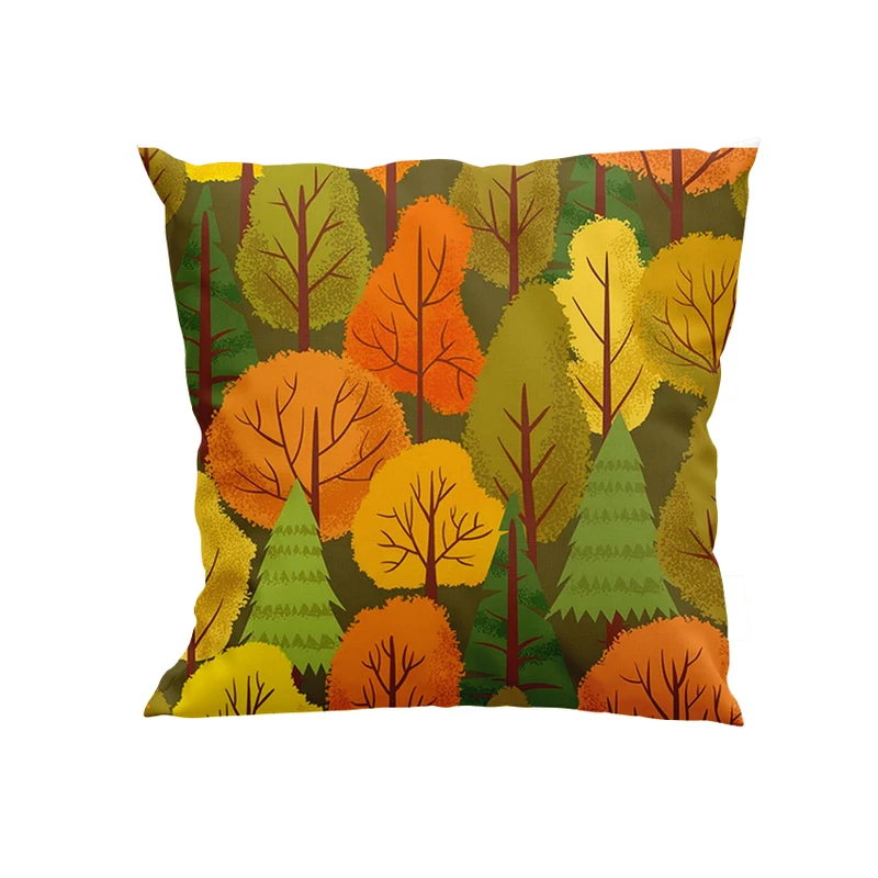 کوسن پاد آفرین مدل جنگل پاییز کد DKK361