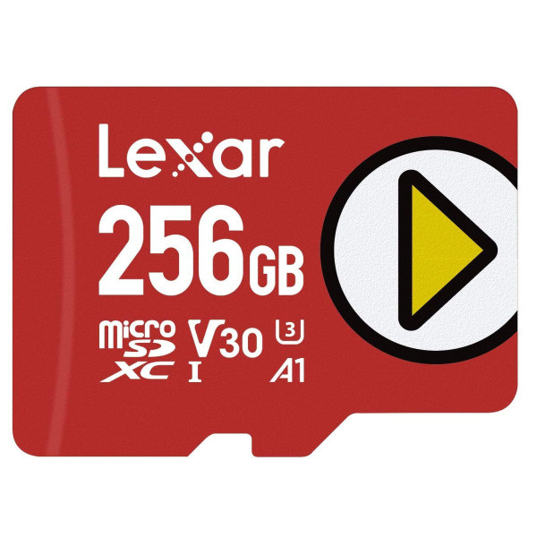 کارت حافظه microSDXC لکسار مدل PLAY کلاس 10 U3 استاندارد UHS-I سرعت 150MBps ظرفیت 256 گیگابایت