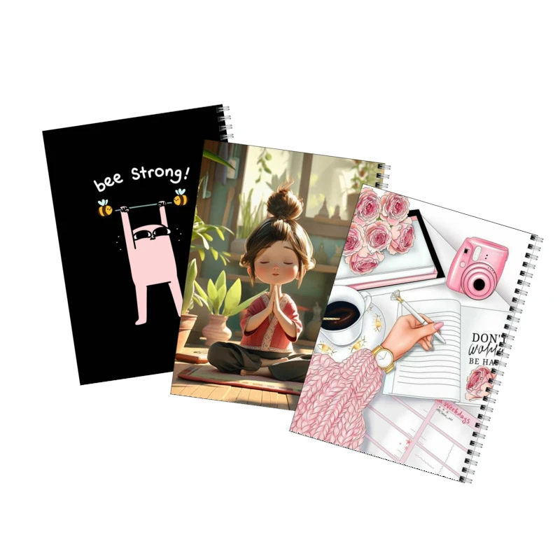 دفتر مشق 80 برگ بامبیلیپ طرح یوگا و تلاش کد 97 مجموعه 3 عددی