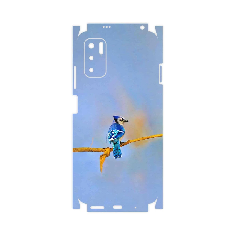 برچسب پوششی ماهوت مدل Cyanocitta cristata-FullSkin مناسب برای گوشی موبایل شیائومی Redmi Note 10 5G