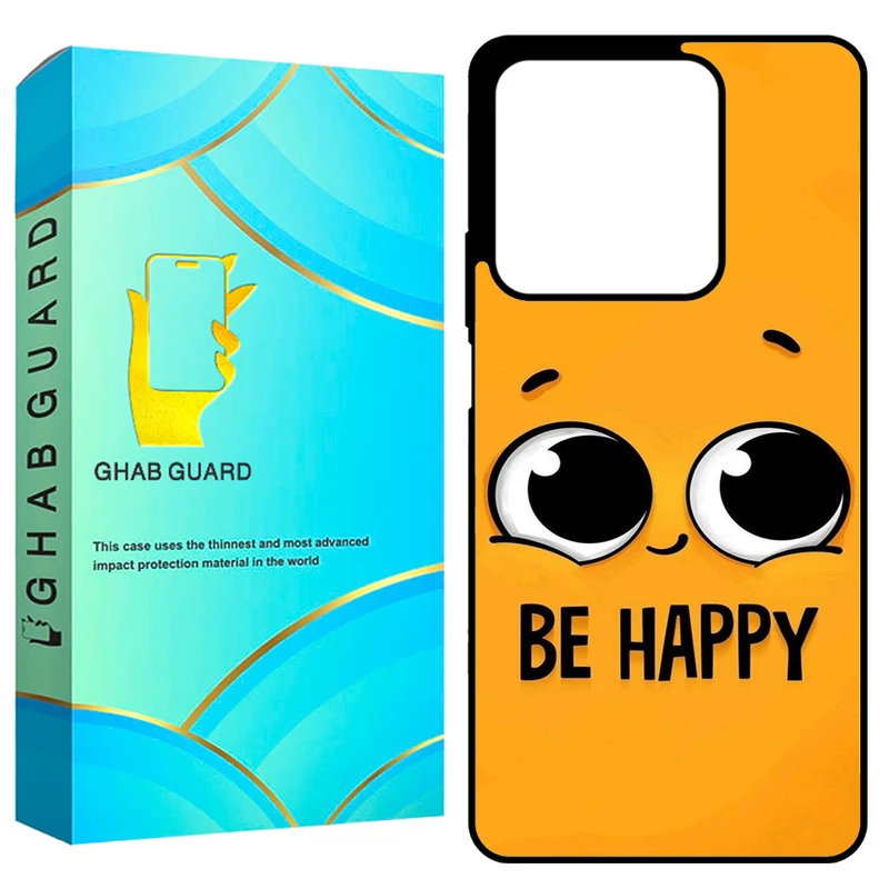 کاور قاب گارد طرح خوشحال مدل GCHPN134 مناسب برای گوشی موبایل شیائومی Redmi Note 13 4G