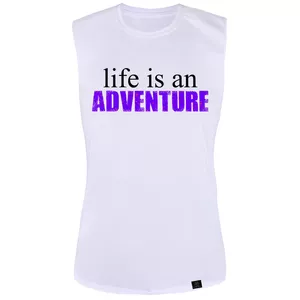 تاپ زنانه 27 مدل Life is Adventure کد MH1543