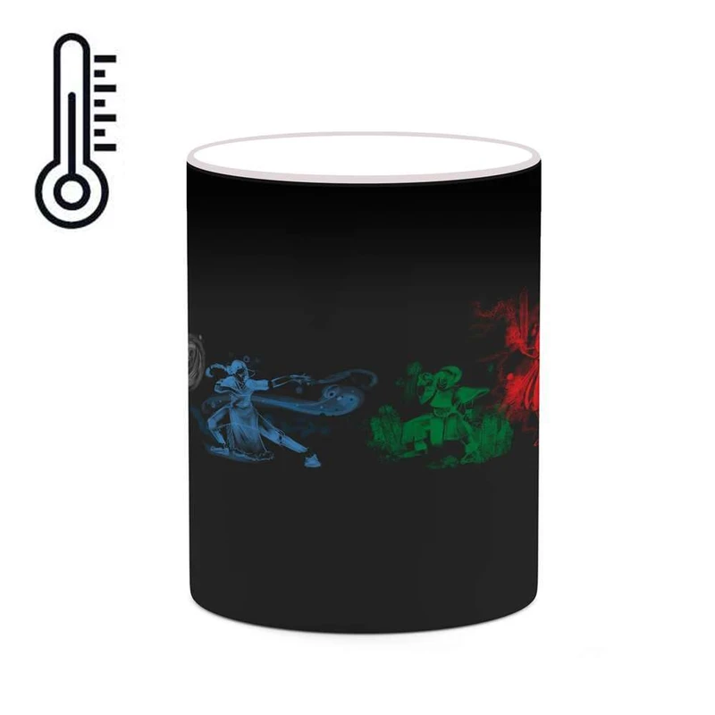 ماگ حرارتی کاکتی مدل کارتون آواتار کد mgh24922