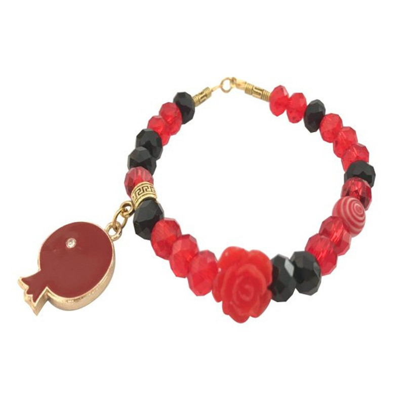 دستبند دخترانه مدل انار کد TY80 دستبند دخترانه مدل انار کد TY80