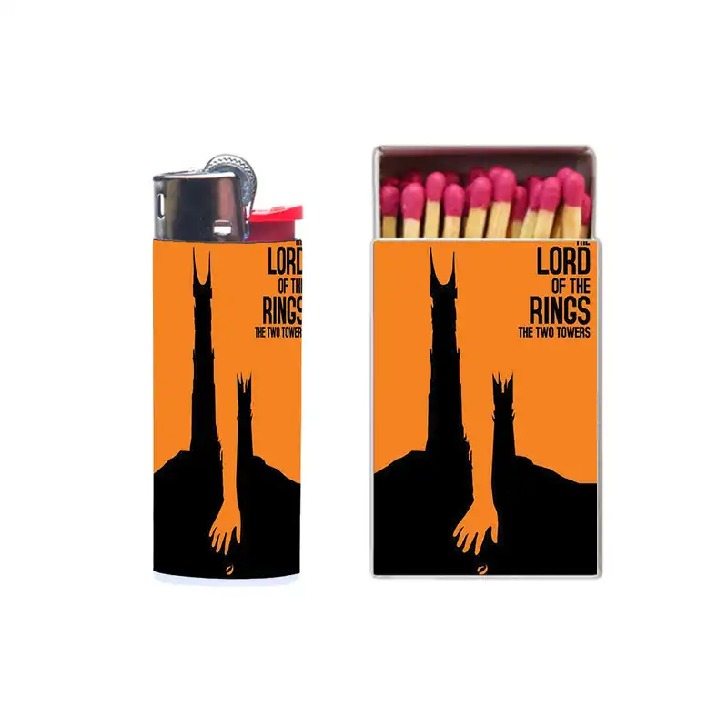 فندک مدل لیون کد 452 به همراه کبریت