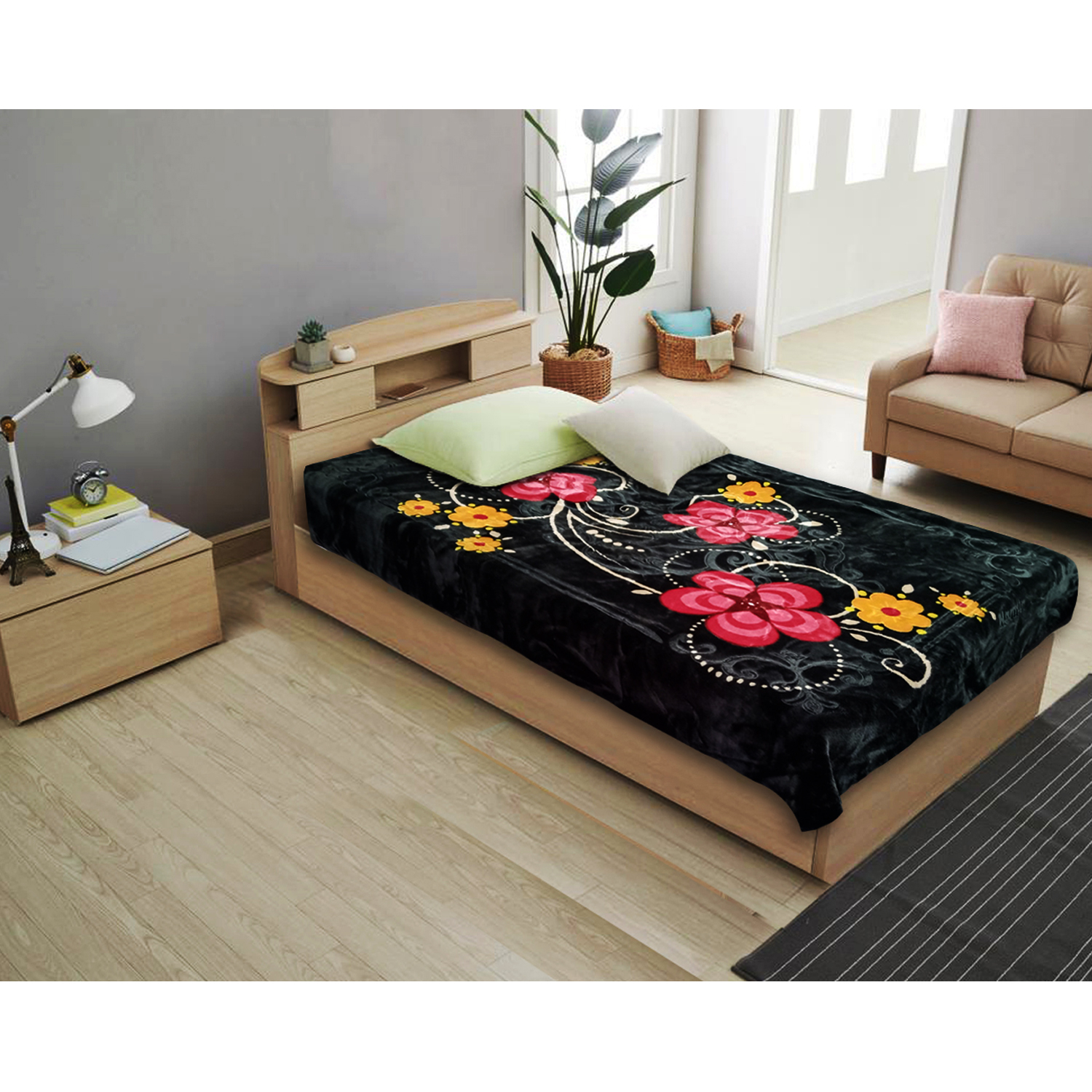 پتو نرمینه بافت مدل نرمین کد 35-3 سایز 220×160 سانتی متر