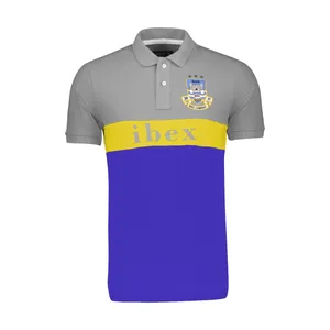 پولوشرت آستین کوتاه مردانه آیبکس مدل 97115 رنگ طوسی