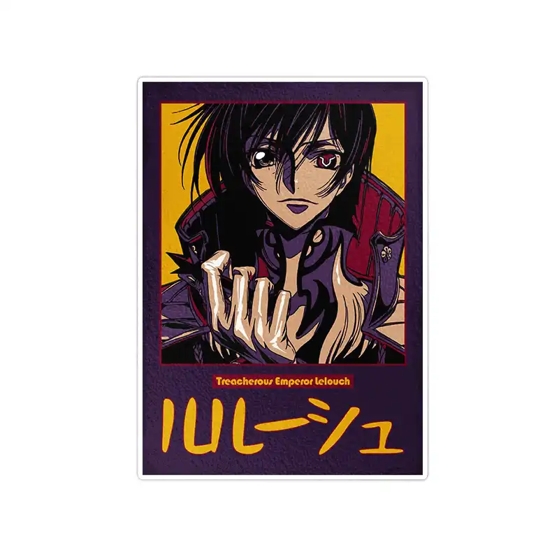 استیکر لپ تاپ ماسا دیزاین طرح ANIME مدل STKA00262