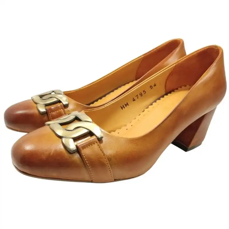 کفش زنانه مدل چرم طبیعی کد 654.1