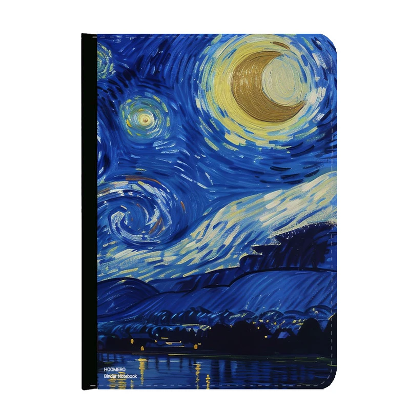 کلاسور هومرو مدل KL1227 طرح نقاشی ونگوگ شب پر ستاره