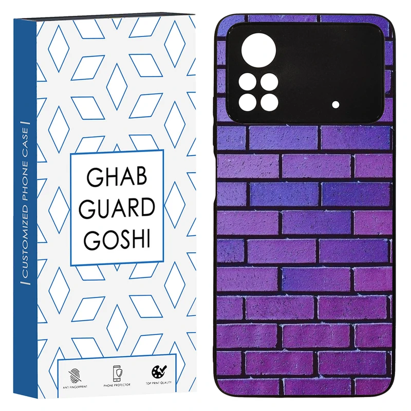 کاور قاب گارد گوشی طرح دیوار آجری کد TPU-255 مناسب برای گوشی موبایل شیائومی  Poco x4 pro / Poco x4 pro 5g