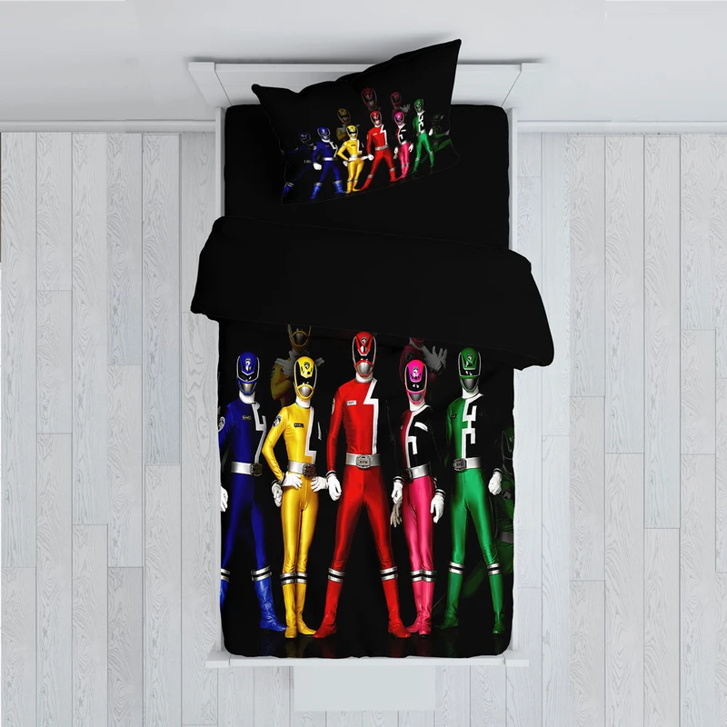 سرویس روتختی مدل راننده رالی TXY431 یک نفره 5 تکه