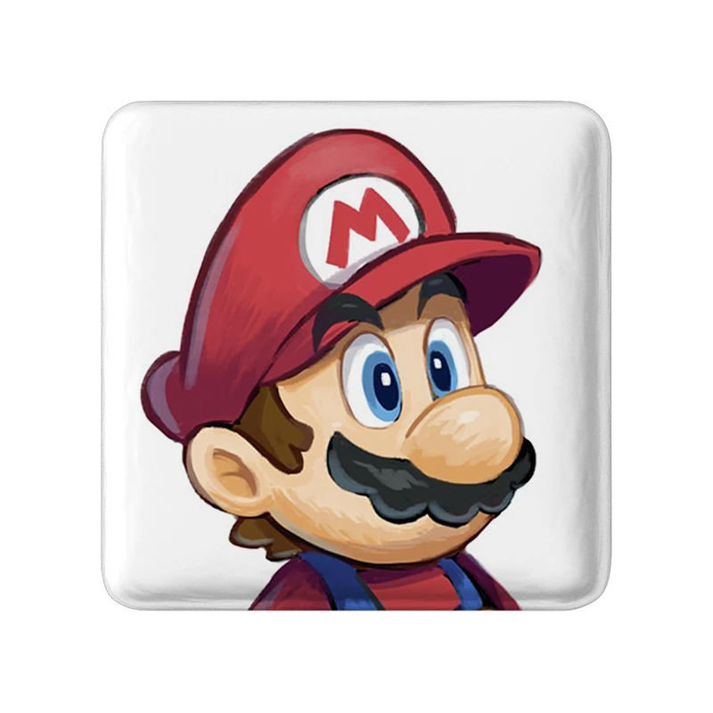 مگنت خندالو طرح (Mario) بازی سوپر ماریو مدل مربعی کد 31520