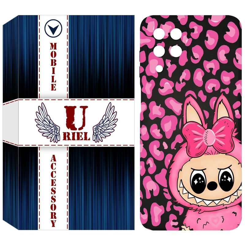 کاور یوریل مدل KSH کد 107 طرح عروسک لبوبو مناسب برای گوشی موبایل سامسونگ Galaxy M33