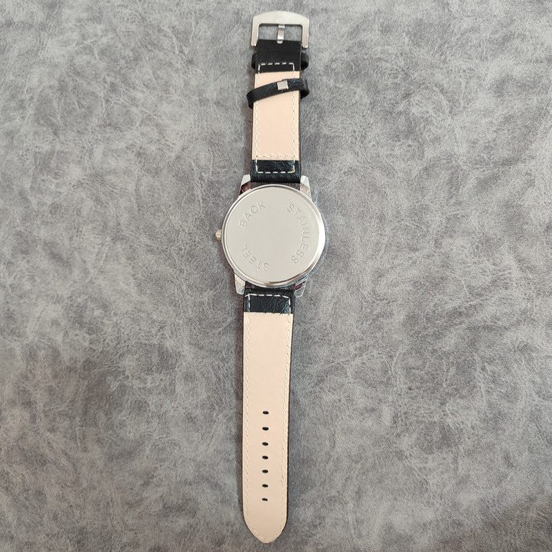 ساعت مچی عقربه‌ای مردانه مدل  بند چرمی کد 0020