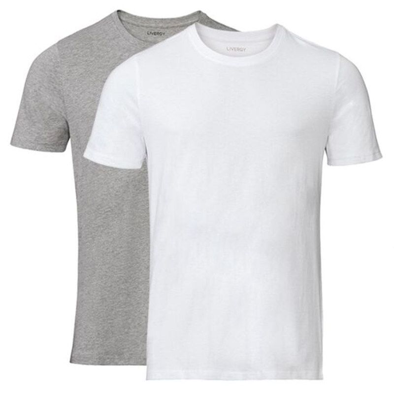 تی شرت آستین کوتاه مردانه لیورجی مدل 10597692 مجموعه 2 عددی