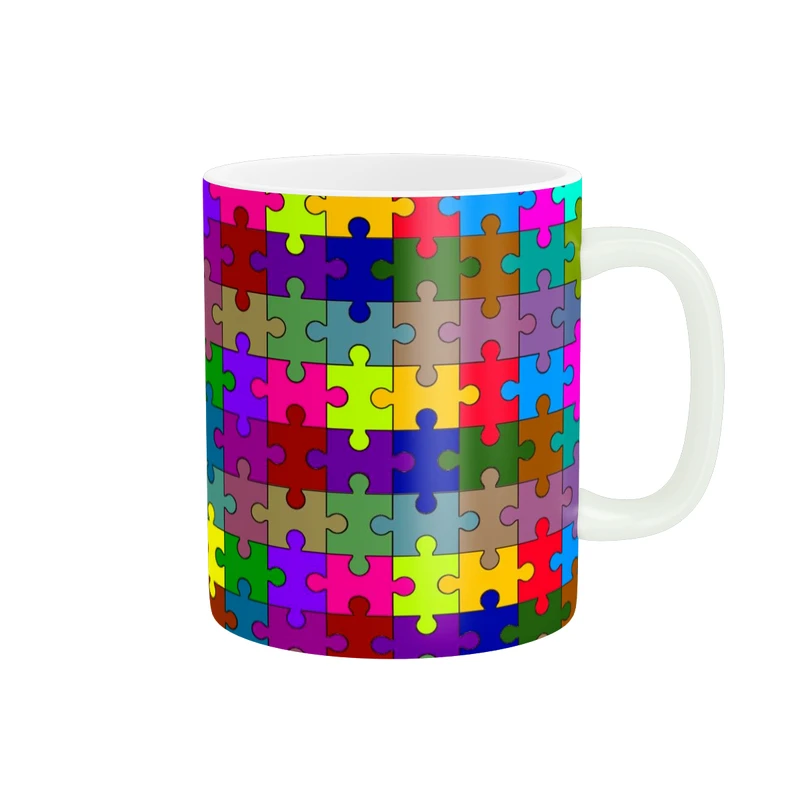 ماگ پاد آفرین طرح پازل کد 4534