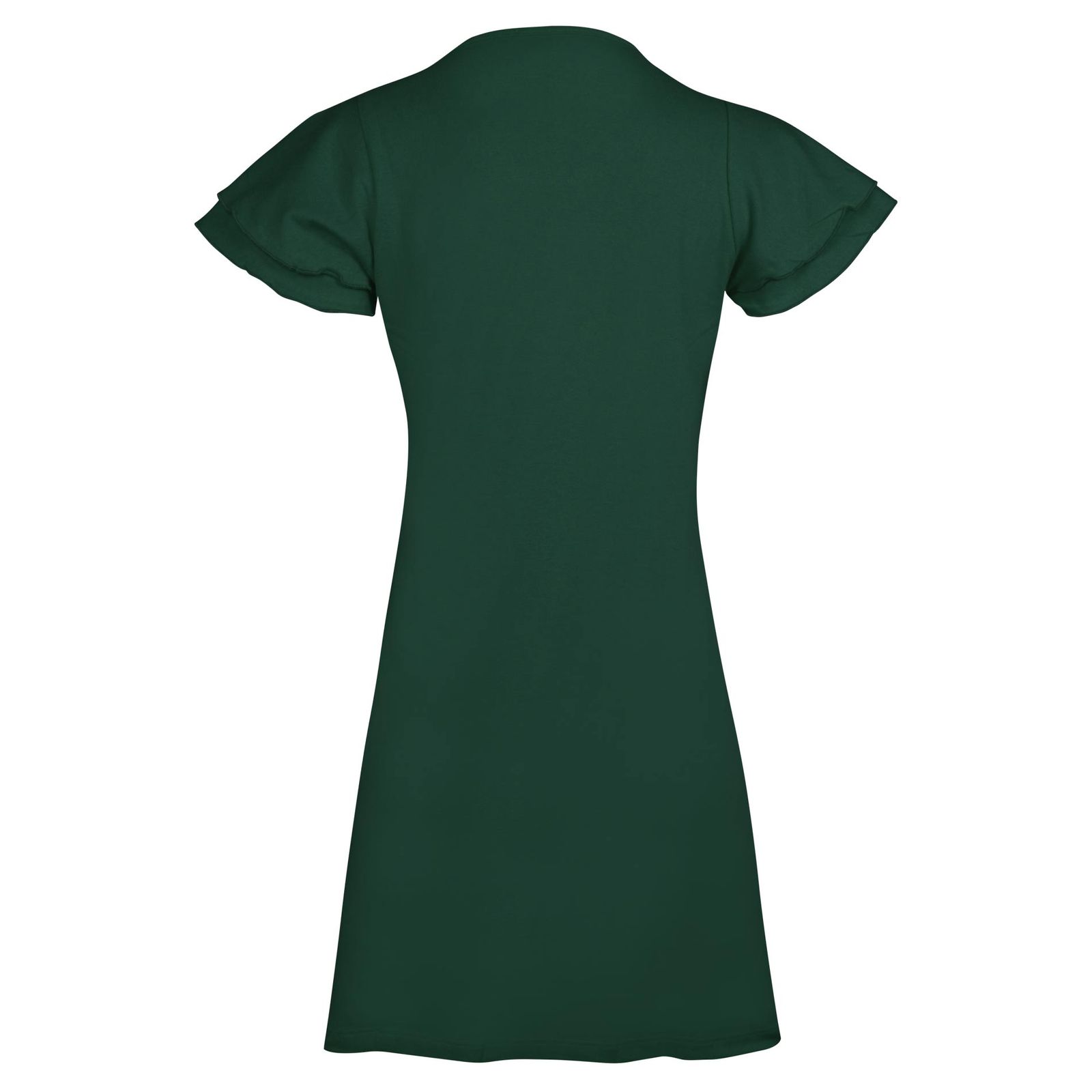 پیراهن زنانه کوزا مدل آستین چین دار کد 9230 رنگ سبز -  - 3
