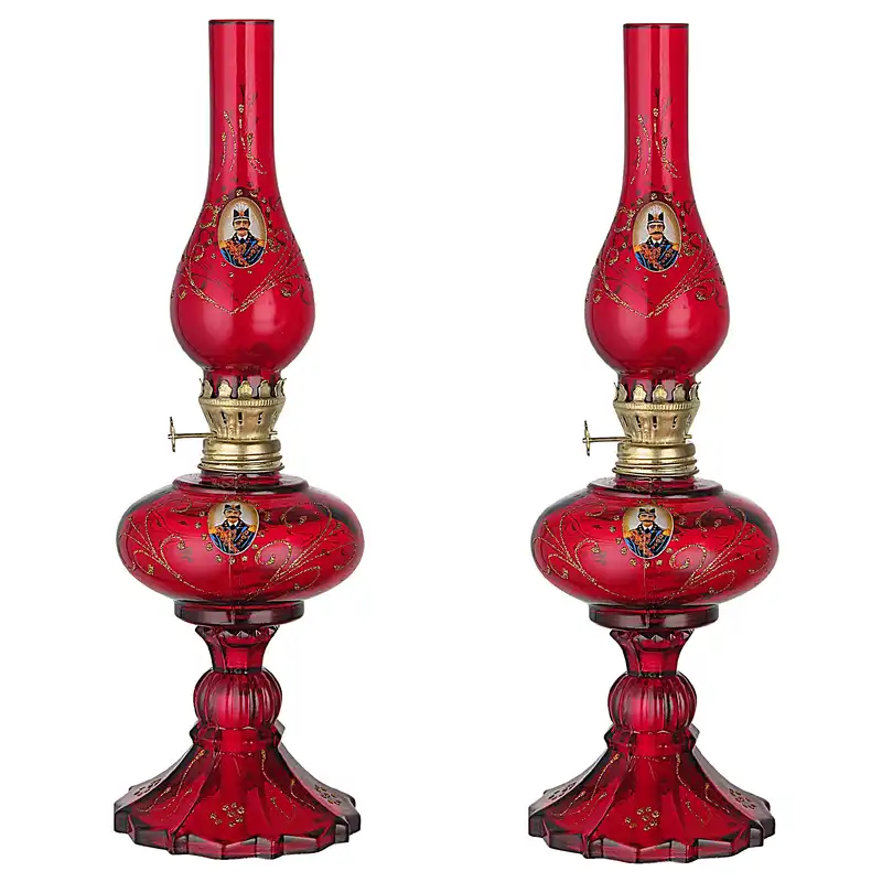 چراغ گردسوز مدل شاه عباسی کد D03 بسته 2 عددی