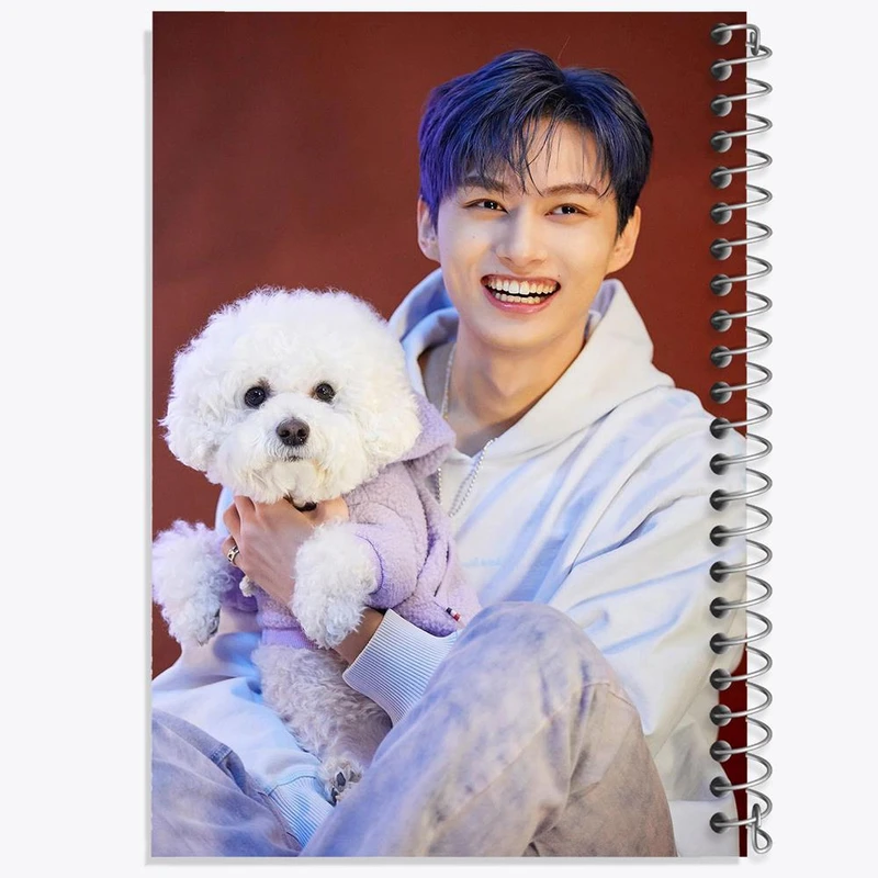 دفتر نقاشی 50 برگ خندالو مدل جان هی گروه سونتین Seventeen کد 12489