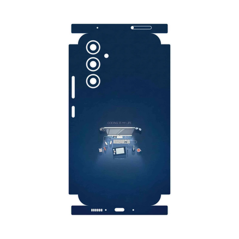 برچسب پوششی ماهوت مدل Programming 3-FullSkin مناسب برای گوشی موبایل سامسونگ Galaxy A54