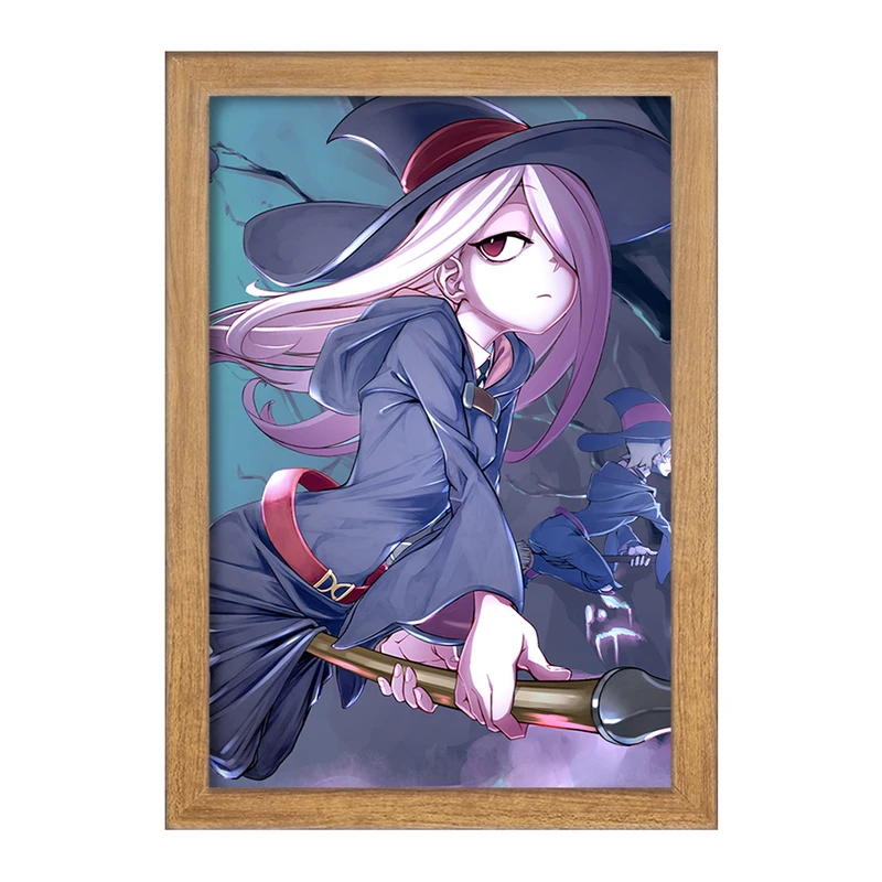 تابلو خندالو مدل سوسی انیمه جادوگران کوچک Little Witch Academia  کد 22888