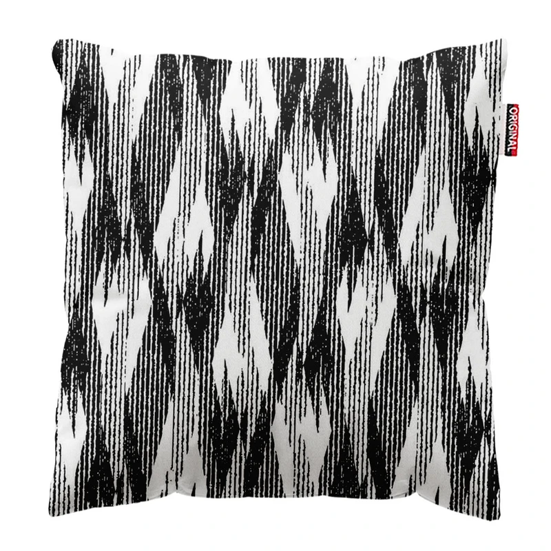 کوسن پاد آفرین طرح خطی کد 1710 سایز 30*30 سانتی متر