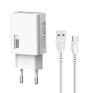 شارژر دیواری سوموس تل مدل A31 به همراه کابل تبدیل USB-C