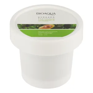 کرم اسکراب بدن بی آکوا مدل Avocado مناسب برای انواع پوست وزن 100 گرم