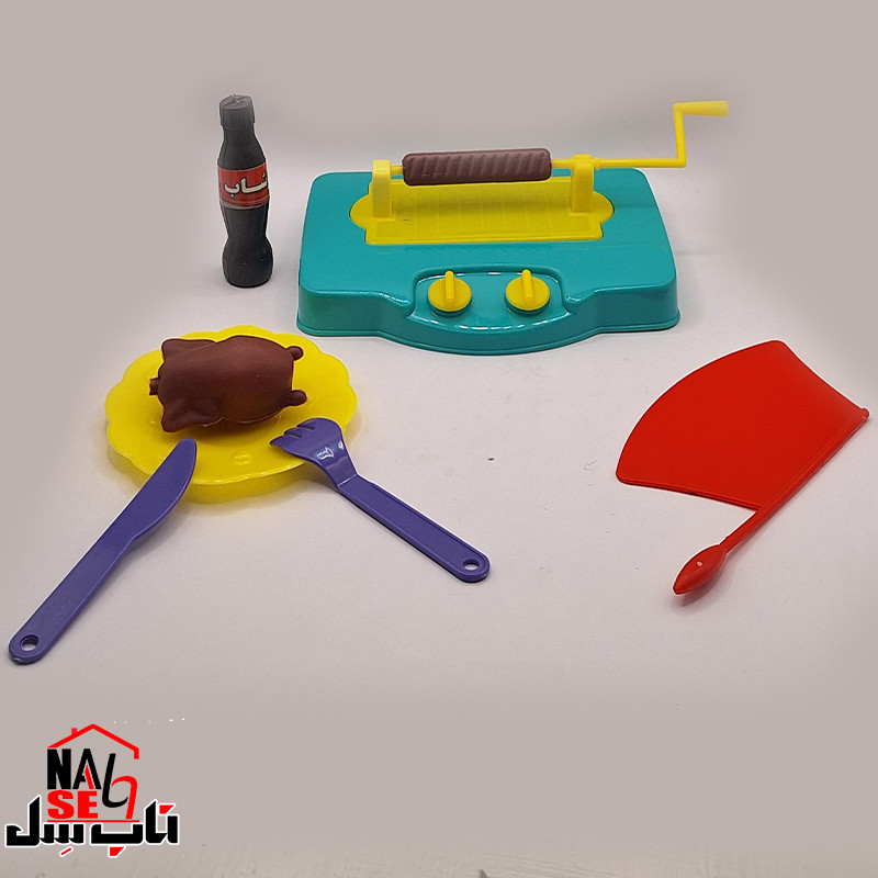 اسباب بازی ناب سل مدل باربیکیو مجموعه 10 عددی
