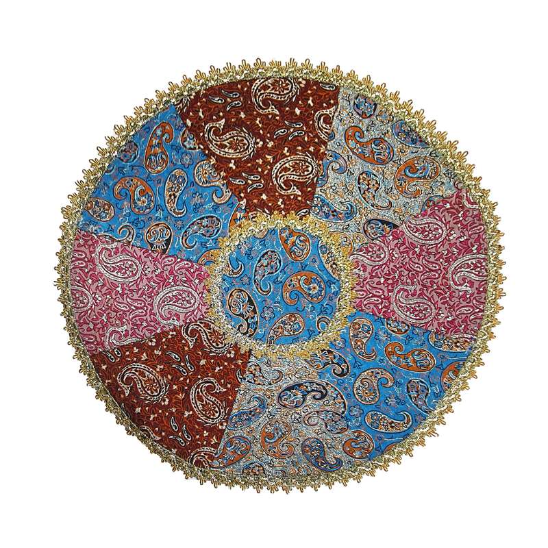 رومیزی ترمه مدل چهل تکه سالار کد F150