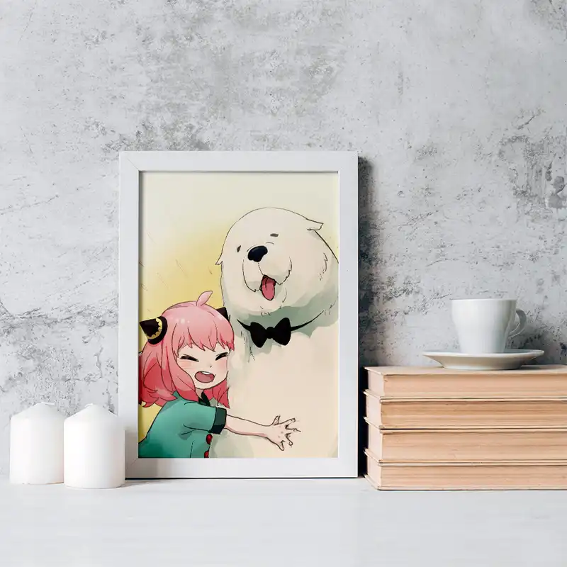 تابلو خندالو مدل آنیا فورجر انیمه اسپای ایکس فمیلی کد 15581