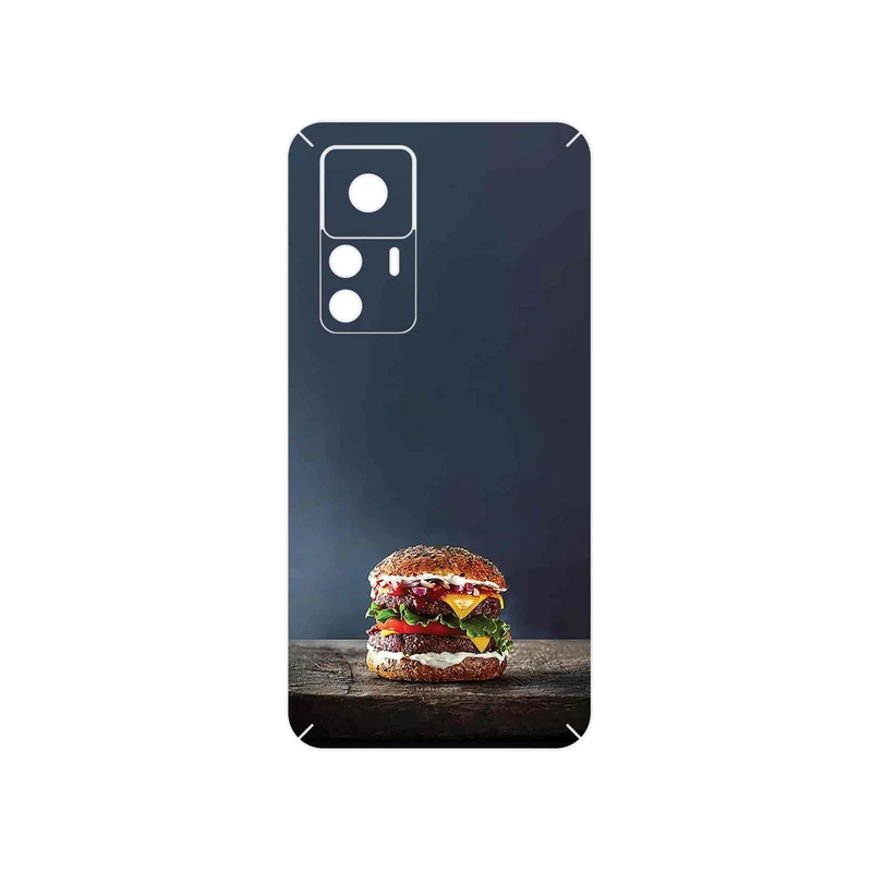 برچسب پوششی ماهوت مدل Hamburger مناسب برای گوشی موبایل شیائومی 12T