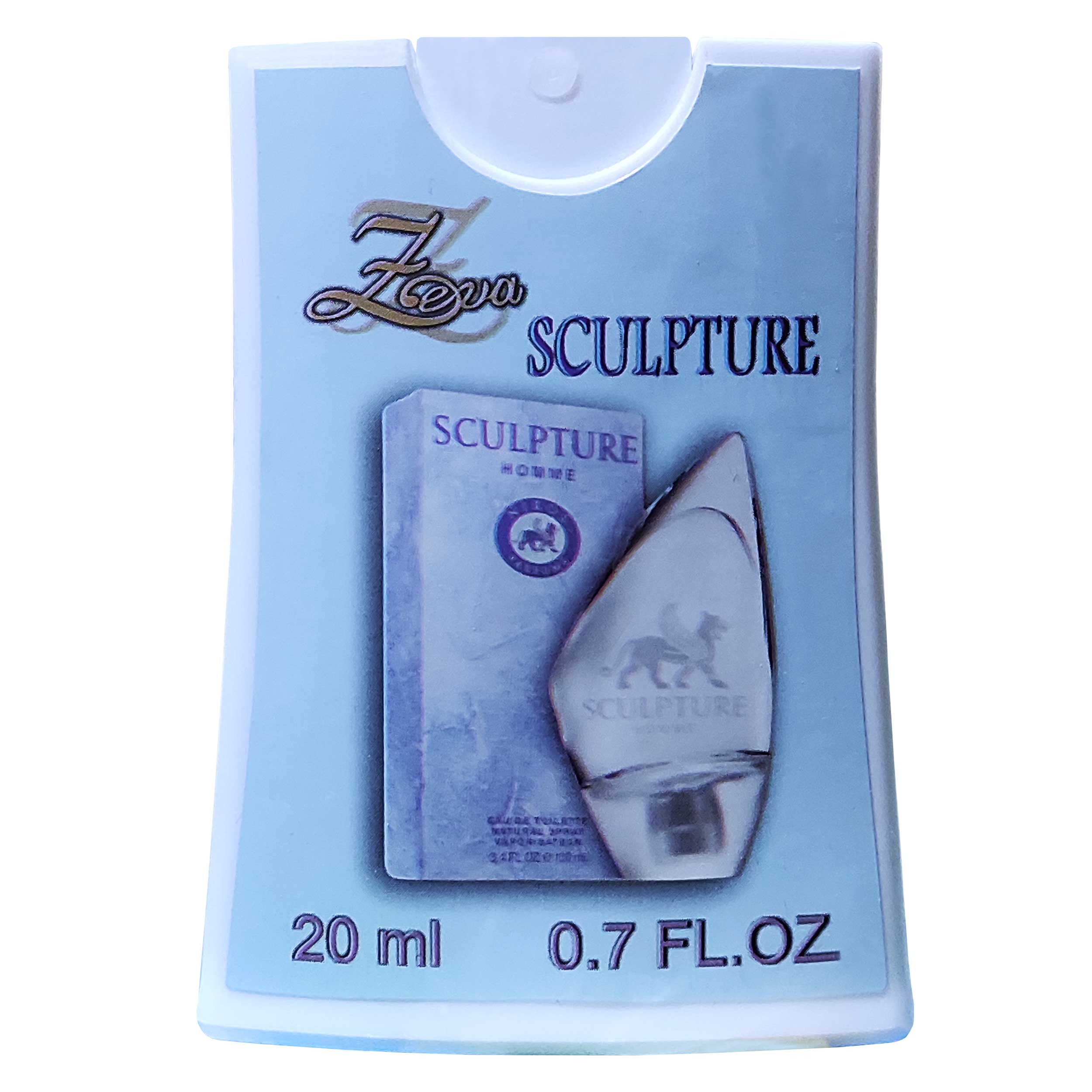 عطر جیبی زنانه زوا مدل SCULPTURE حجم 20 میلی لیتر