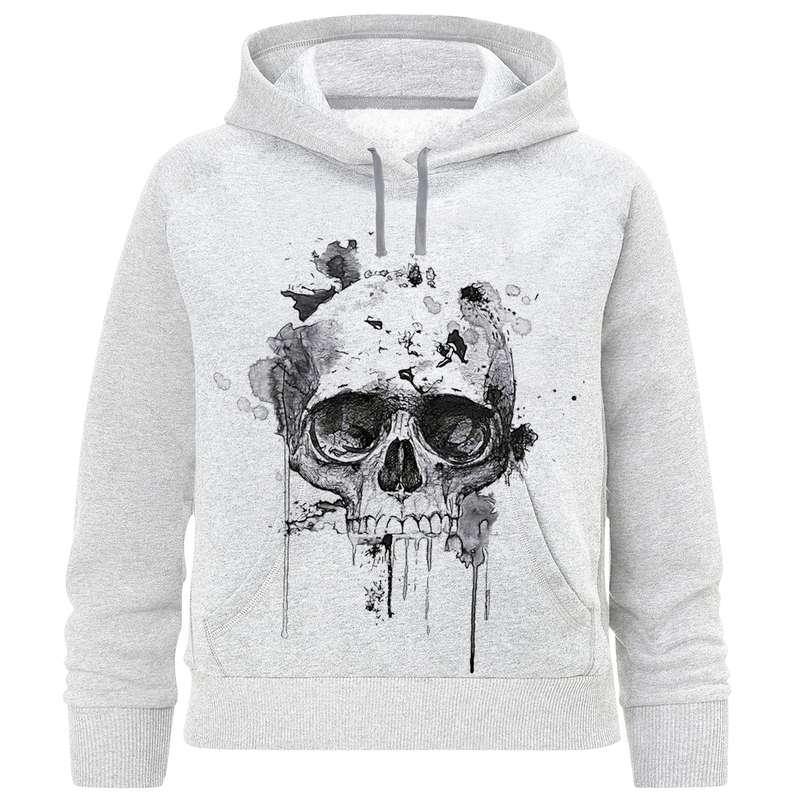 هودی پسرانه مدل جمجمه A420 