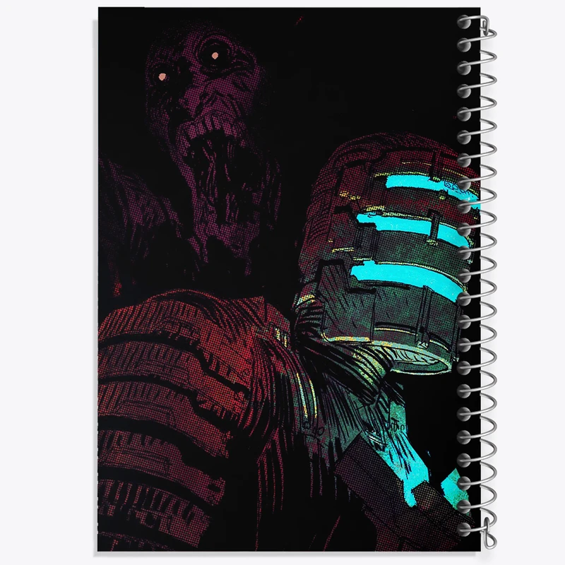 دفتر مشق 100 برگ خندالو طرح بازی دد اسپیس (Dead Space) کد 35014