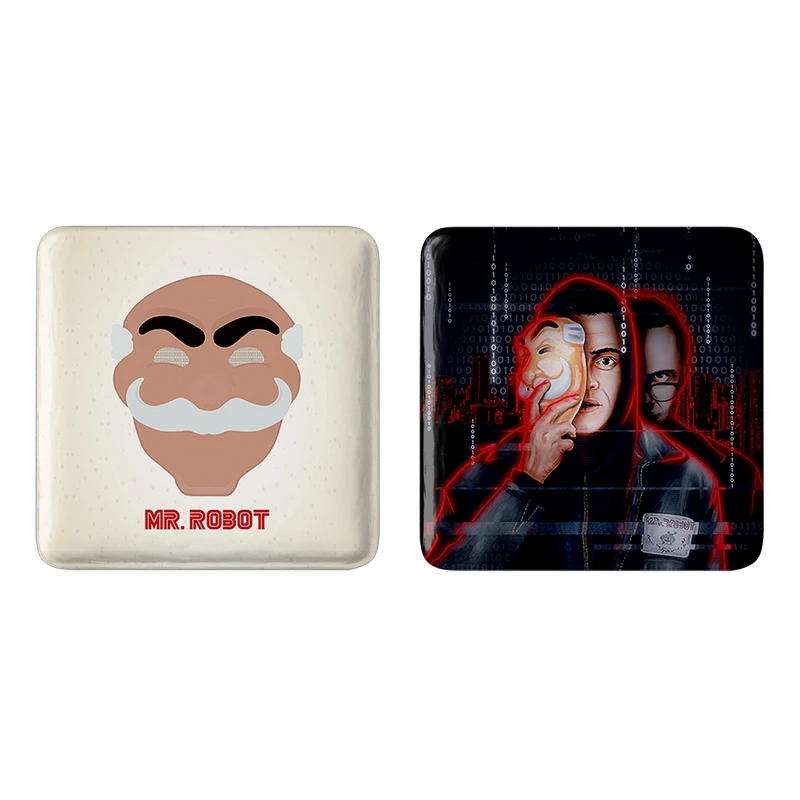 مگنت خندالو طرح الیوت الدرسون سریال آقای ربات Mr.Robot کد 1023710240 مجموعه 2 عددی