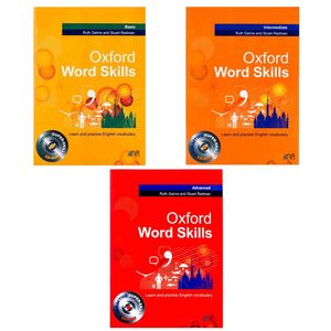 کتاب Oxford Word Skills اثر Ruth Gairns And Stuart Redman انتشارات رهنما 3 جلدی