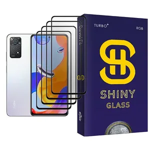 Atouchbo Shiny Glass MIX004 Screen Protector For Xiaomi Redmi Note 11 Pro Pack Of 4