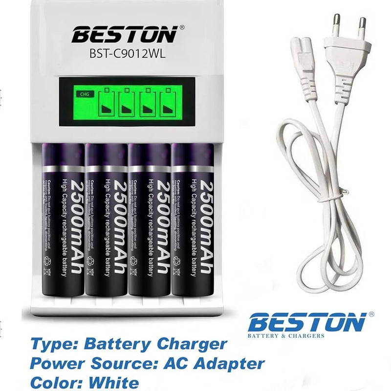 شارژر باتری بستون مدل BST-C9012WL کد Super fast charger