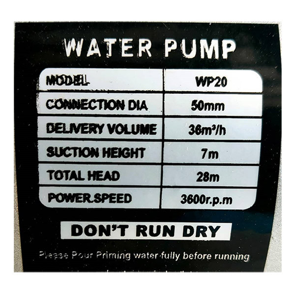 موتور پمپ آب جیوتو مدل JT-WP50