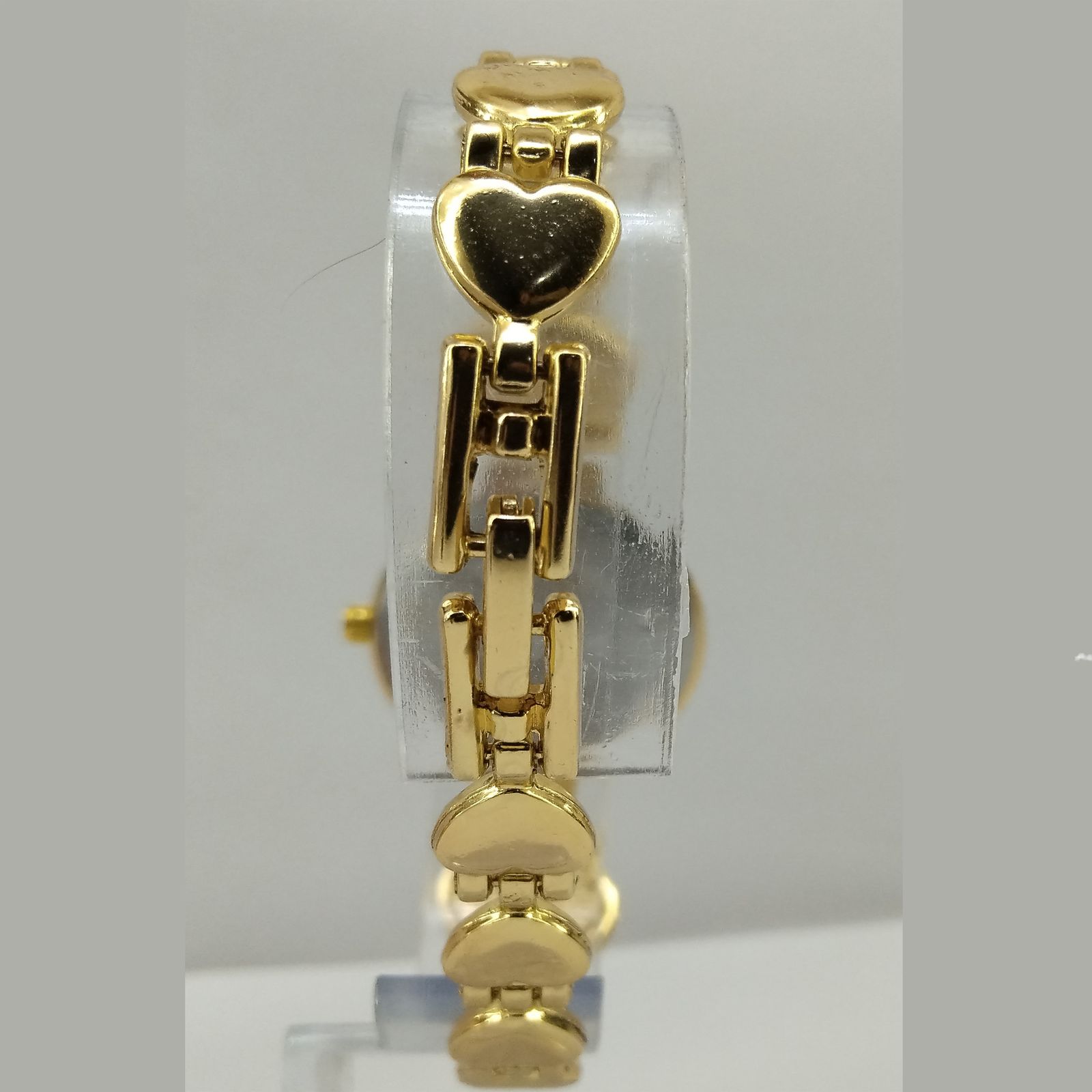 ساعت مچی عقربه ای زنانه مدل نگین دار کد ght1 - - 3